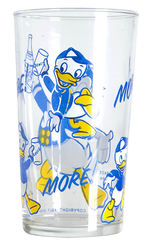 "DONALD DUCK BEVERAGES" GLASS.