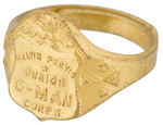 “MELVIN PURVIS JUNIOR G-MAN CORPS” MEMBER’S RING.