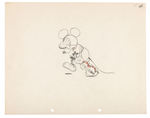 MICKEY MOUSE "FIDDLING AROUND"/"JUST MICKEY" PRODUCTION DRAWING LOT.