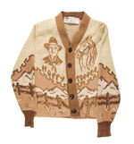 HOPALONG CASSIDY OFFICIAL CHILD'S SWEATER BY BARCLAY.