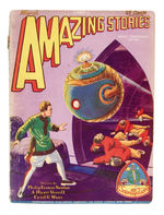 "AMAZING STORIES" PULP W/FIRST BUCK ROGERS COVER APPEARANCE.