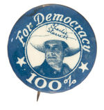 "CHARLES STARRETT FOR DEMOCRACY 100%"