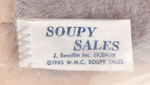 "SOUPY SALES MOUSE PUPPET" ON STORE CARD.