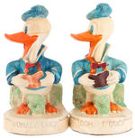 "DONALD DUCK" BOOKENDS.