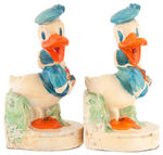 "DONALD DUCK" BOOKENDS.