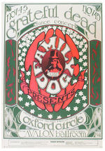 FAMILY DOG CONCERT POSTER FEATURING GRATEFUL DEAD.