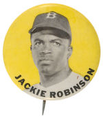 “JACKIE ROBINSON” PORTRAIT STADIUM BUTTON.