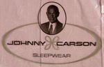 "JOHNNY CARSON SLEEPWEAR" BAGGED PAJAMA SET.