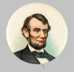 LINCOLN EARLY CHOICE COLOR BY COMMALL BADGE BOSTON.