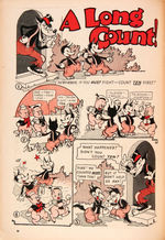 "MICKEY MOUSE MAGAZINE" VOL. 2 NO. 3 DECEMBER 1936 SPECIAL "BIG HOLIDAY" ISSUE.