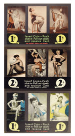 PIN-UP EXHIBIT CARD DISPLAY LOT.