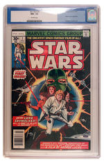 "STAR WARS #1" CGC-GRADED COMIC BOOK.