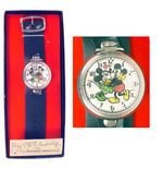 MICKEY AND MINNIE MOUSE BOXED WATCH/POCKET WATCH.