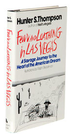 "FEAR AND LOATHING IN LAS VEGAS" FIRST EDITION HARDCOVER BOOK.