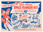 "BUCK ROGERS SPACE RANGER KIT" SYLVANIA TV PREMIUM COMPLETE.