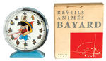 "PINOCCHIO" BAYARD BOXED ALARM CLOCK.