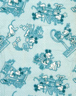 MICKEY AND MINNIE MOUSE FABRIC.