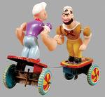 RARE POPEYE/BLUTO FIGHTERS WIND-UP BY LINE MAR.