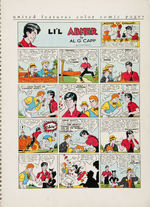 “UNITED FEATURES” 1936 AND 1944 COMIC STRIP PROMOTIONAL BOOK PAIR.