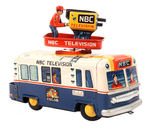 "RCA-NBC" BATTERY OPERATED MOBILE TV TRUCK.