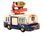 "RCA-NBC" BATTERY OPERATED MOBILE TV TRUCK.