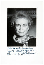 SUPREME COURT JUSTICE SANDRA DAY O'CONNOR TWO SIGNED PHOTOS, LETTER, SNAPSHOT.