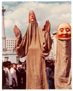 PHILIP BERRIGAN AND HARRISBURG SEVEN TRIAL SITE PROTEST THREE ORIGINAL PHOTOS.