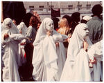 PHILIP BERRIGAN AND HARRISBURG SEVEN TRIAL SITE PROTEST THREE ORIGINAL PHOTOS.