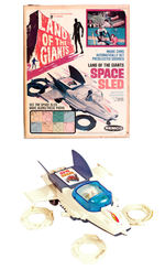 "LAND OF THE GIANTS BATTERY OPERATED SPACE SLED" BOXED REMCO VEHICLE.