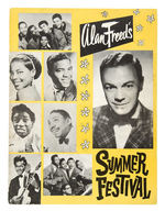 ALAN FREED SIGNED PROGRAM.