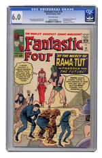 FANTASTIC FOUR #19 OCTOBER 1963 CGC 6.0 OFF-WHITE PAGES.