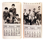 "BEATLES" SPIRAL-BOUND NOTEBOOK CALENDAR.