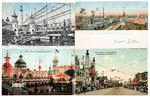 "CONEY ISLAND" LOT OF TEN POSTCARDS.