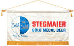 "STEGMAIER GOLD MEDAL BEER" THERMOMETER & BANNER.