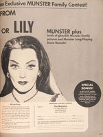 "OFFICIAL THE MUNSTERS MAGAZINE" FIRST AND ONLY ISSUE.