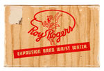 "ROY ROGERS" BOXED WRISTWATCH/JEWELRY SET.