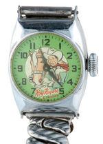 "ROY ROGERS" BOXED WRISTWATCH/JEWELRY SET.