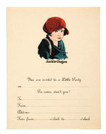 "JACKIE COOGAN" STATIONERY TRIO.