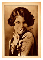 SILENT FILM ACTRESS LEATRICE JOY SIGNED PRINT.