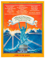 "THE MUSE CONCERTS FOR A NON-NUCLEAR FUTURE" CONCERT POSTER.