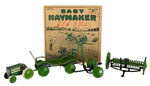 "BABY HAY MAKER/BABY TRACTOR" FARM TOY SET.