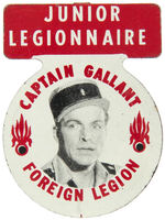 CAPTAIN GALLANT OF THE FOREIGN LEGION GROUP OF FOUR ITEMS.