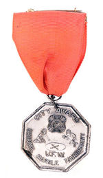 VFW C. 1940s-50s MARBLE AWARD.