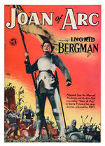 “JOAN OF ARC STARRING INGRID BERGMAN” COMIC BOOK ADAPTATION.