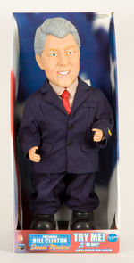 CLINTON ANIMATED "DANCIN' MACHINE" DOLL SINGS "OH BOY" BATTERY TOY BOXED.