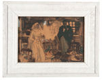 MEAD SCHAEFFER PRELIMINARY ORIGINAL ART FOR PAINTING.