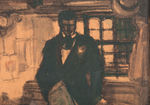 MEAD SCHAEFFER PRELIMINARY ORIGINAL ART FOR PAINTING.