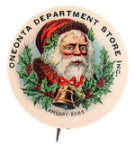 NINETEENTH CENTURY SANTA IMAGE MULTICOLOR.