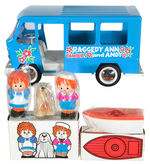 “RAGGEDY ANN AND ANDY” BOXED METAL CAMPER BY BUDDY L.