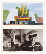 "RIPLEY'S BELIEVE IT OR NOT ODDITORIUM" 1934 CENTURY OF PROGRESS POSTCARD SET.